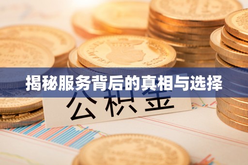 文圣揭秘服务背后的真相与选择