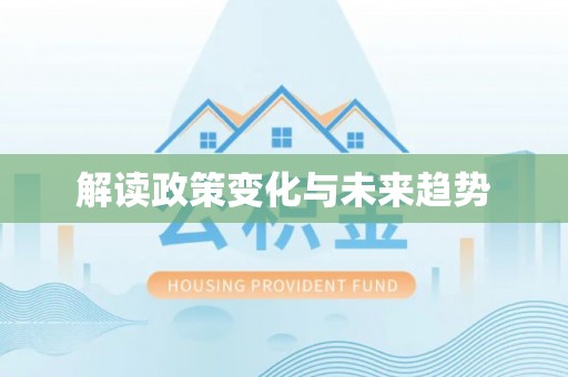 文圣解读政策变化与未来趋势