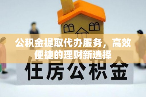 文圣公积金提取代办服务，高效便捷的理财新选择