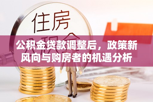 文圣公积金贷款调整后，政策新风向与购房者的机遇分析