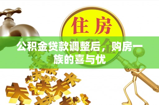 文圣公积金贷款调整后，购房一族的喜与忧