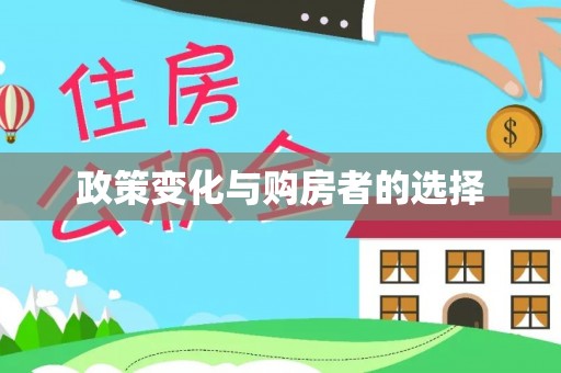 文圣政策变化与购房者的选择