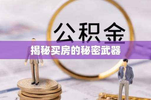 文圣揭秘买房的秘密武器