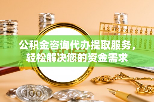 文圣公积金咨询代办提取服务，轻松解决您的资金需求
