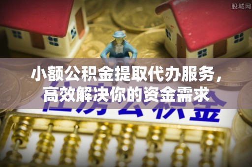 文圣小额公积金提取代办服务，高效解决你的资金需求
