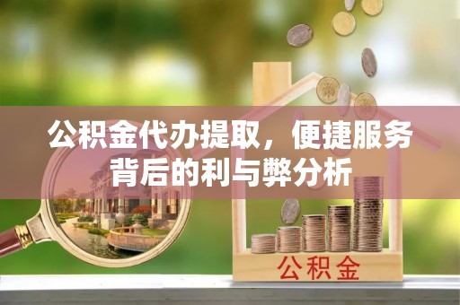 文圣公积金代办提取，便捷服务背后的利与弊分析