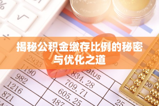 文圣揭秘公积金缴存比例的秘密与优化之道