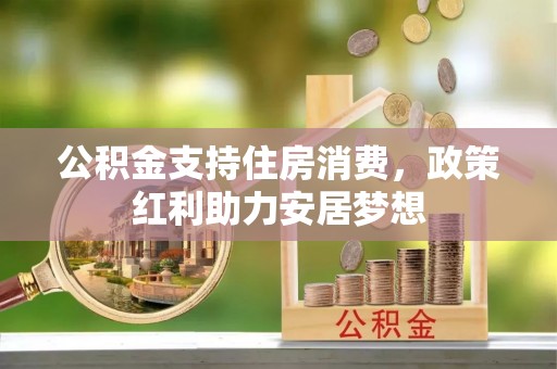 文圣公积金支持住房消费，政策红利助力安居梦想