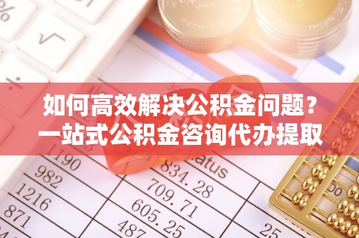 文圣如何高效解决公积金问题？一站式公积金咨询代办提取服务全解析