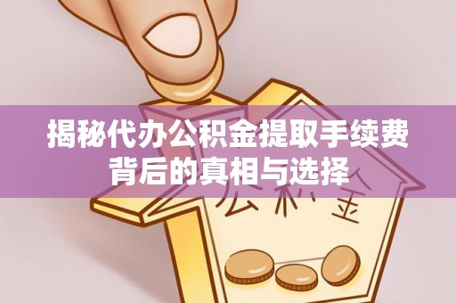 文圣揭秘代办公积金提取手续费背后的真相与选择