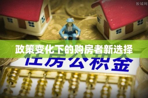 文圣政策变化下的购房者新选择