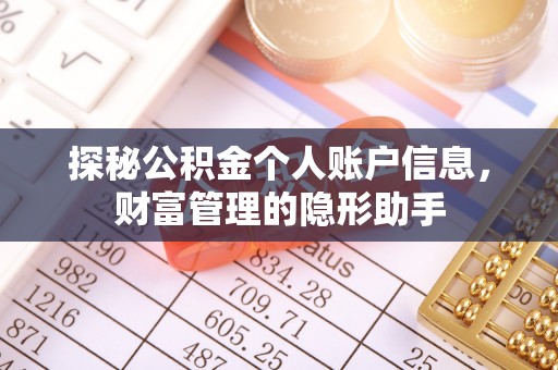 文圣探秘公积金个人账户信息，财富管理的隐形助手