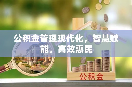 文圣公积金管理现代化，智慧赋能，高效惠民