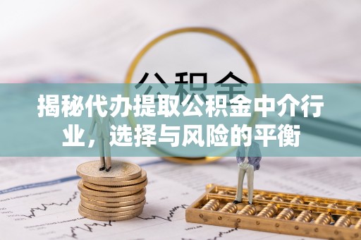 文圣揭秘代办提取公积金中介行业，选择与风险的平衡
