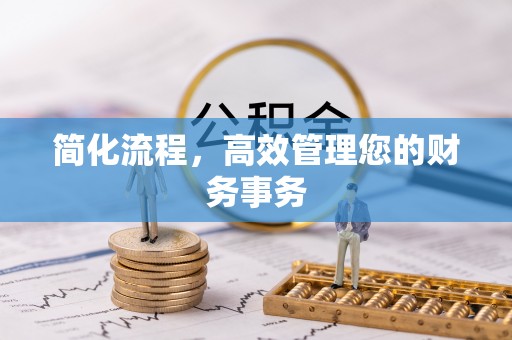 文圣简化流程，高效管理您的财务事务