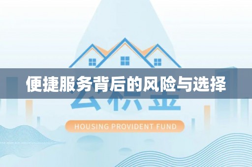 文圣便捷服务背后的风险与选择