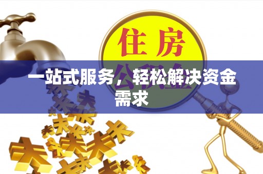 文圣一站式服务，轻松解决资金需求